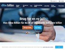 Tablet Screenshot of diba.dk